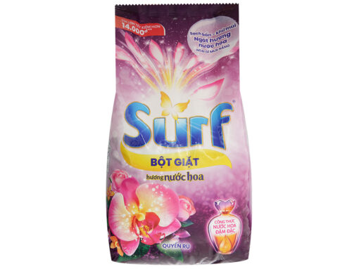 Bột giặt Surf nước hoa quyến rũ trắng sạch ngát hương túi 5.3kg