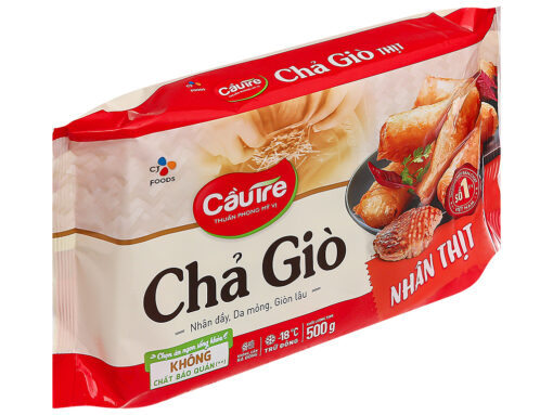 Chả giò nhân thịt Cầu Tre gói 500g - Hình ảnh 2