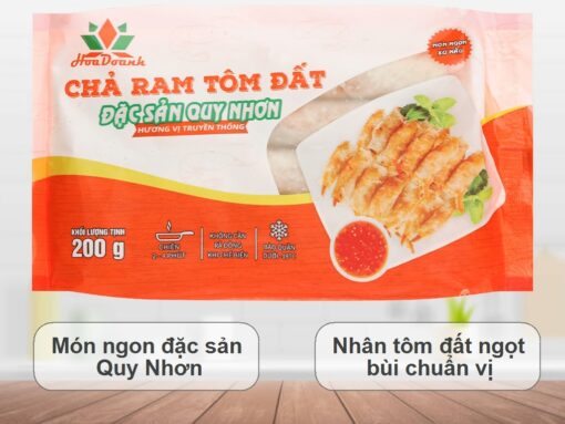 Chả ram tôm đất Quy Nhơn Hoa Doanh 200g