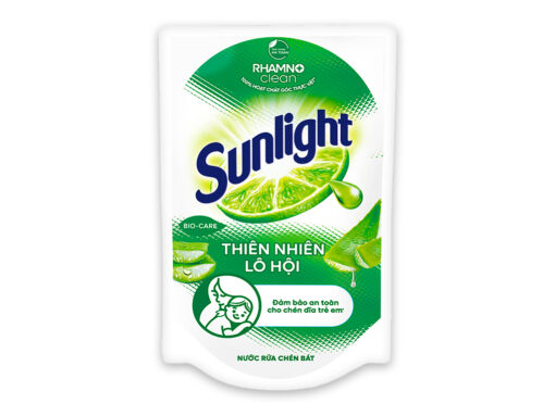 Nước rửa chén Sunlight thiên nhiên lô hội túi 688ml