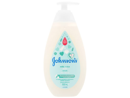 Sữa tắm cho bé Johnson's chứa sữa và gạo 300ml - Hình ảnh 2