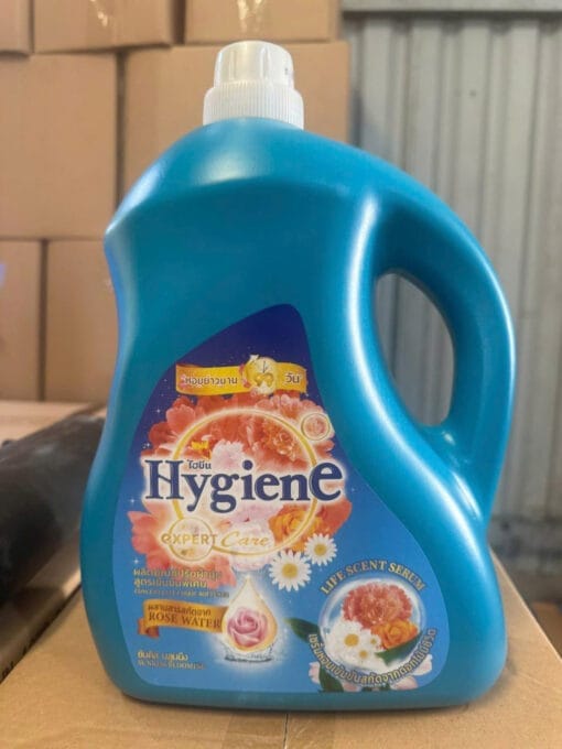 Nước Xả Vải Hygiene Thái Lan Đậm Đặc Hương Nước Hoa Expert Care Chính Hãng Can 3300ml Siêu Tiết Kiệm - Hình ảnh 3