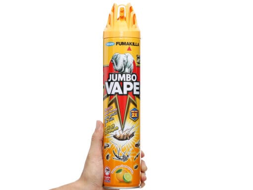 Xịt muỗi côn trùng jumbo vape camchanh 600ml - Hình ảnh 3