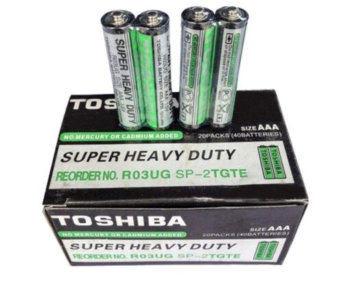 Hộp Pin nhí Toshiba AAA (3A) 20 viên - Hình ảnh 2
