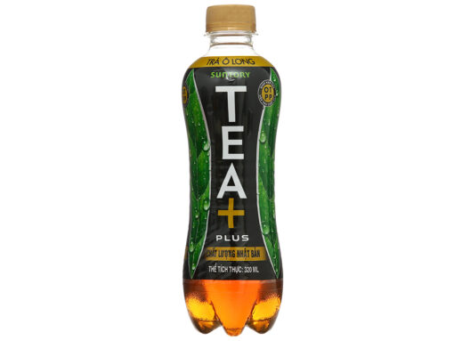 Lốc 6 chai trà ô long Tea Plus 320ml - Hình ảnh 3