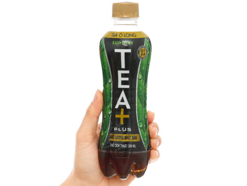 Lốc 6 chai trà ô long Tea Plus 320ml - Hình ảnh 4