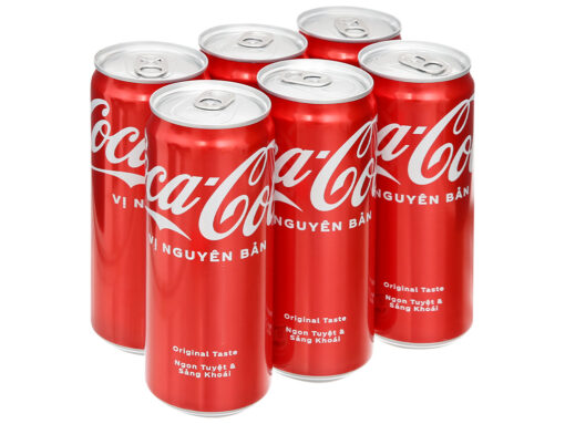 Thùng 24 lon nước ngọt Coca Cola 320ml - Hình ảnh 2