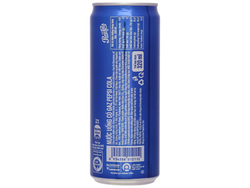 Lốc 6 lon nước ngọt Pepsi Cola 320ml - Hình ảnh 5