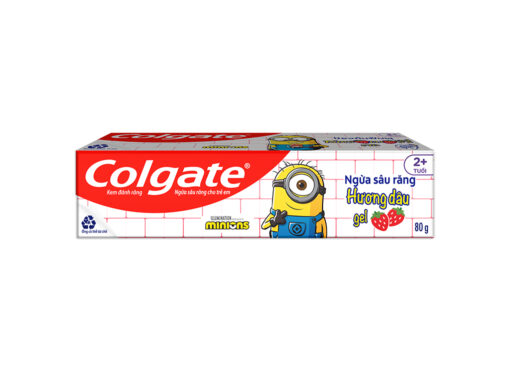 Kem đánh răng cho bé trên 2 tuổi Colgate Minions hương trái cây 80g - Hình ảnh 2