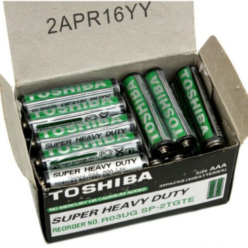 Hộp Pin nhí Toshiba AAA (3A) 20 viên