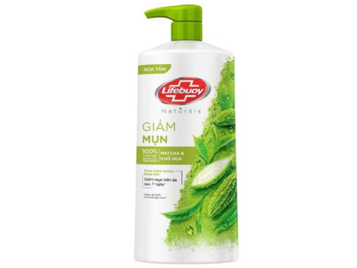Sữa tắm Lifebuoy Naturals giảm mụn bảo vệ da khỏi vi khuẩn matcha và khổ qua 784ml
