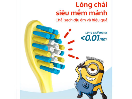 2 bàn chải cho bé 2 - 5 tuổi Colgate hình ảnh Minion vui nhộn - Hình ảnh 5