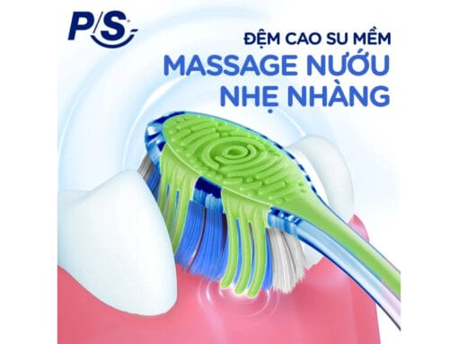 Bộ 2 bàn chải đánh răng P/S 4D siêu mềm mảnh chăm sóc nướu - Hình ảnh 4