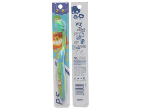 Bàn chải cho bé 2 - 6 tuổi P/S lông chải siêu mềm - Hình ảnh 2