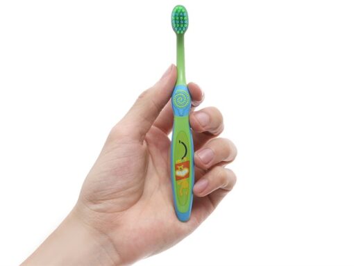 Bàn chải cho bé 2 - 6 tuổi P/S lông chải siêu mềm - Hình ảnh 4