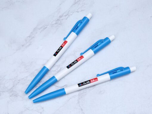 Bút bi Thiên Long TL-08 xanh 3 cây