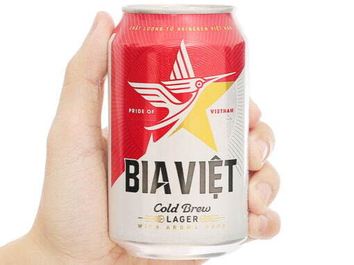 Thùng 24 lon bia Bia Việt 330ml - Hình ảnh 4