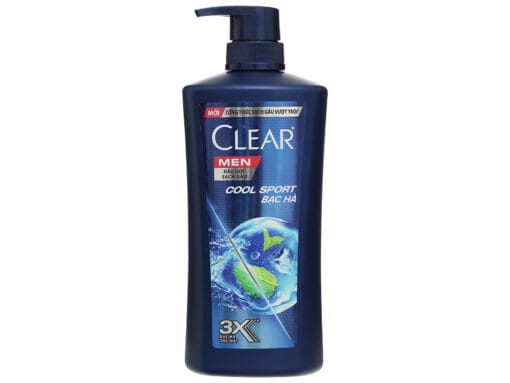 Dầu gội Clear Men bạc hà mát lạnh 612ml - Hình ảnh 6
