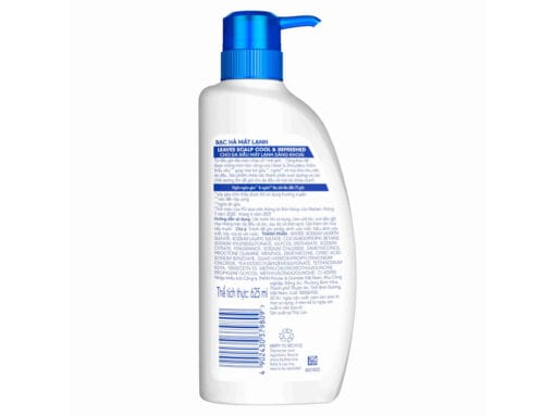 Dầu gội sạch gàu Head & Shoulders Cool Menthol bạc hà 625ml - Hình ảnh 4