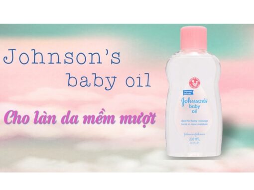 Dầu massage cho bé Johnson's 200ml - Hình ảnh 5