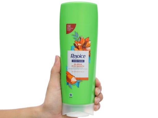 Dầu xả Rejoice Conditioner 48-Hour Rich Smooth siêu mềm mượt 320ml.