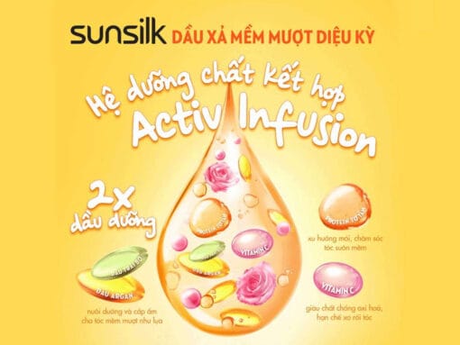Dầu xả Sunsilk mềm mượt diệu kỳ 653ml - Hình ảnh 2