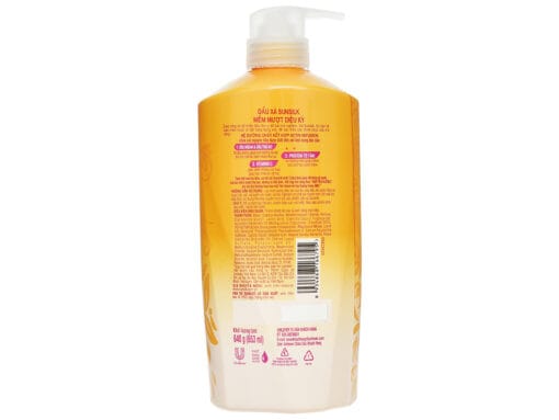 Dầu xả Sunsilk mềm mượt diệu kỳ 653ml - Hình ảnh 4