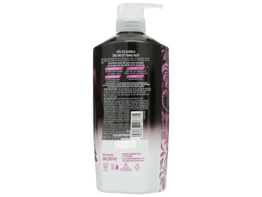 Dầu xả Sunsilk óng mượt rạng ngời 653ml - Hình ảnh 3