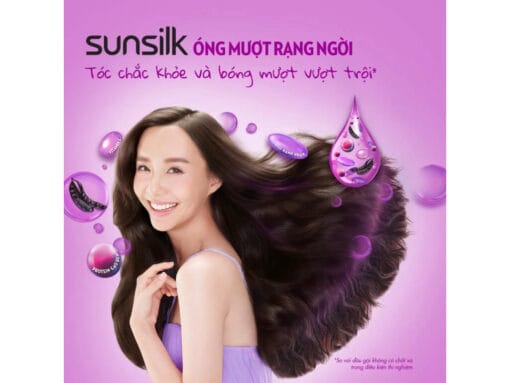 Dầu xả Sunsilk óng mượt rạng ngời 653ml - Hình ảnh 4