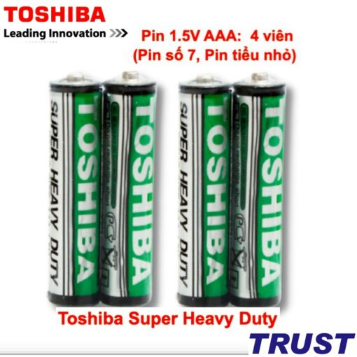 Hộp Pin nhí Toshiba AAA (3A) 20 viên - Hình ảnh 4