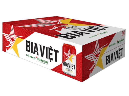 Thùng 24 lon bia Bia Việt 330ml