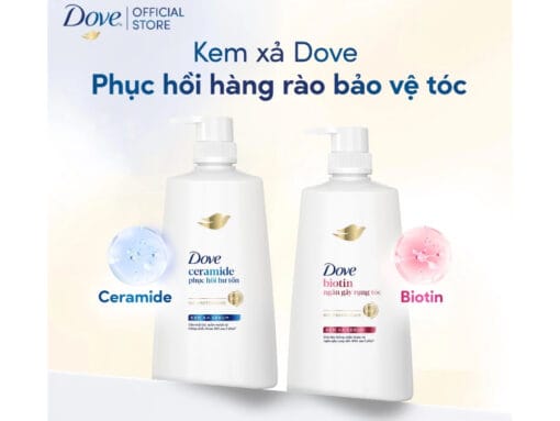 Dầu xả Dove Ceramide phục hồi hư tổn 622ml - Hình ảnh 2