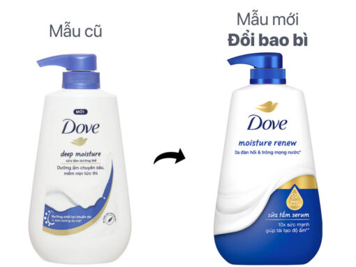 Sữa tắm Dove dưỡng ẩm chuyên sâu 500g - Hình ảnh 4