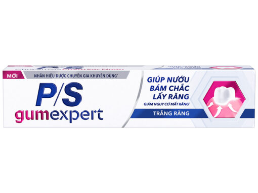 Kem đánh răng P/S 100g Gumexpert chăm sóc nướu trắng răng  + 2 bàn chải P/S 4D siêu mềm mảnh - Hình ảnh 3