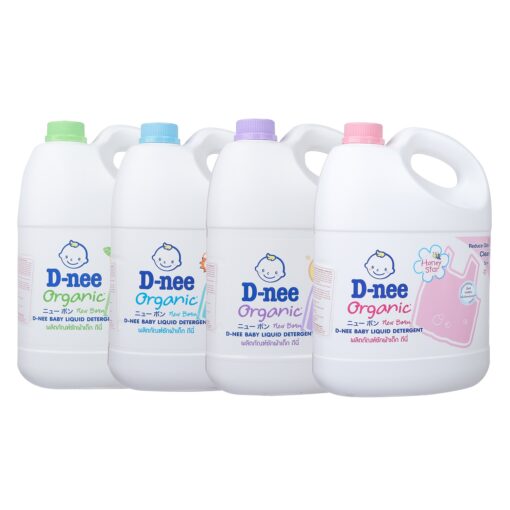 Nước giặt Xả quần áo cho bé D-nee can 3 lít - Hình ảnh 5