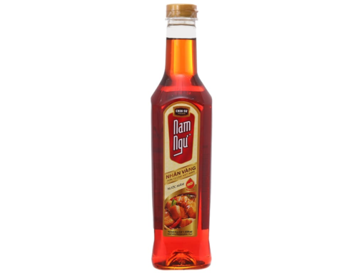 Nước mắm Nam Ngư nhãn vàng 14 độ đạm chai 650ml - Hình ảnh 4