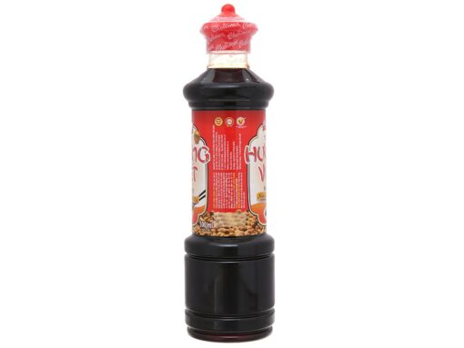 Nước tương đậu nành hảo vị Hương Việt chai 500ml - Hình ảnh 4