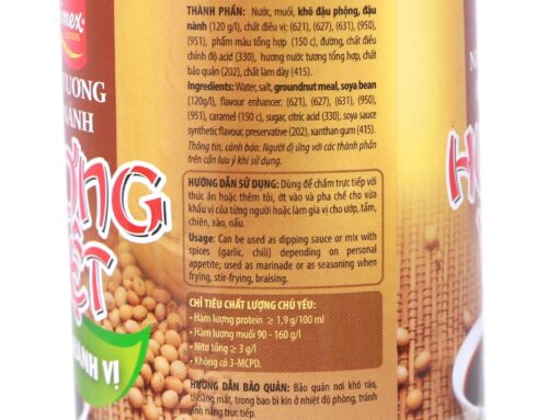 Nước tương đậu nành Hương Việt thanh vị chai 500ml - Hình ảnh 4