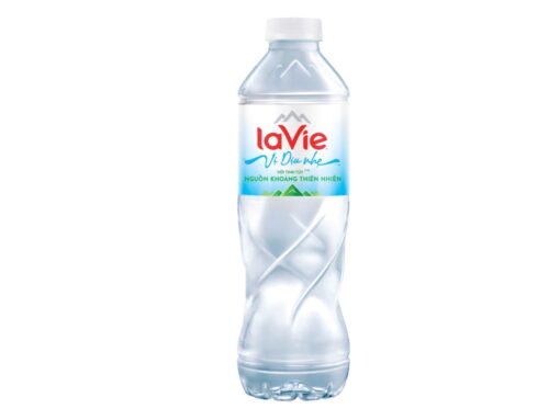 Thùng 24 chai nước khoáng La Vie 500ml vị dịu nhẹ - Hình ảnh 4