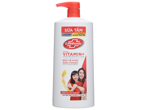 Sữa tắm Lifebuoy công thức Vitamin + bảo vệ khỏi 99.9% vi khuẩn gây bệnh 784ml - Hình ảnh 3