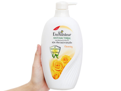 Sữa tắm sạch khuẩn Enchanteur Anti-Bacterial Charming 650g - Hình ảnh 5