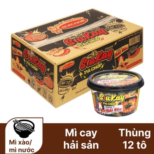 Thùng 30 gói mì Hảo Hảo tôm chua cay 75g