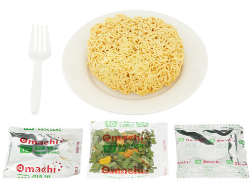 Thùng 18 tô mì khoai tây Omachi lẩu tôm càng 92g - Hình ảnh 4
