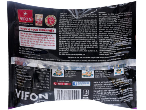 Thùng 24 gói phở bò Vifon 75g (có gói nước cốt bò) - Hình ảnh 4