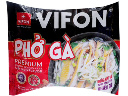 Thùng 24 gói phở gà Vifon 75g (có gói nước cốt gà) - Hình ảnh 3