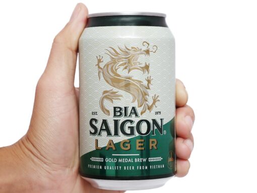 Thùng 24 lon bia Sài Gòn Lager 330ml - Hình ảnh 3