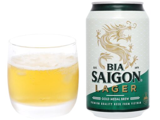 Thùng 24 lon bia Sài Gòn Lager 330ml - Hình ảnh 4
