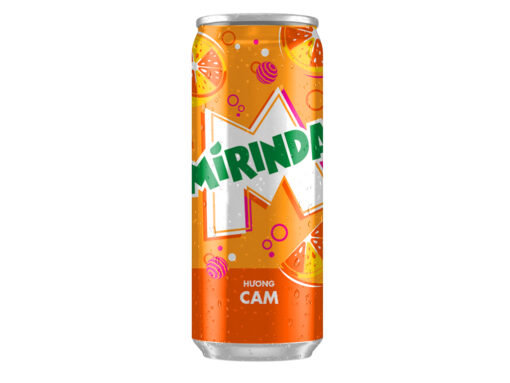 Thùng 24 lon nước ngọt Mirinda hương cam 320ml - Hình ảnh 6