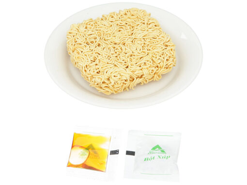 Thùng 30 gói mì Gấu Đỏ chay rau nấm 62g - Hình ảnh 6