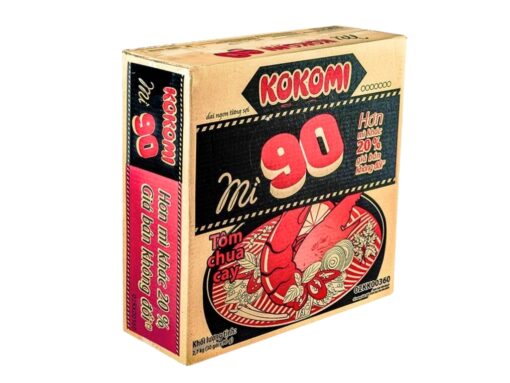 Thùng 30 gói mì Kokomi 90 tôm chua cay 90g